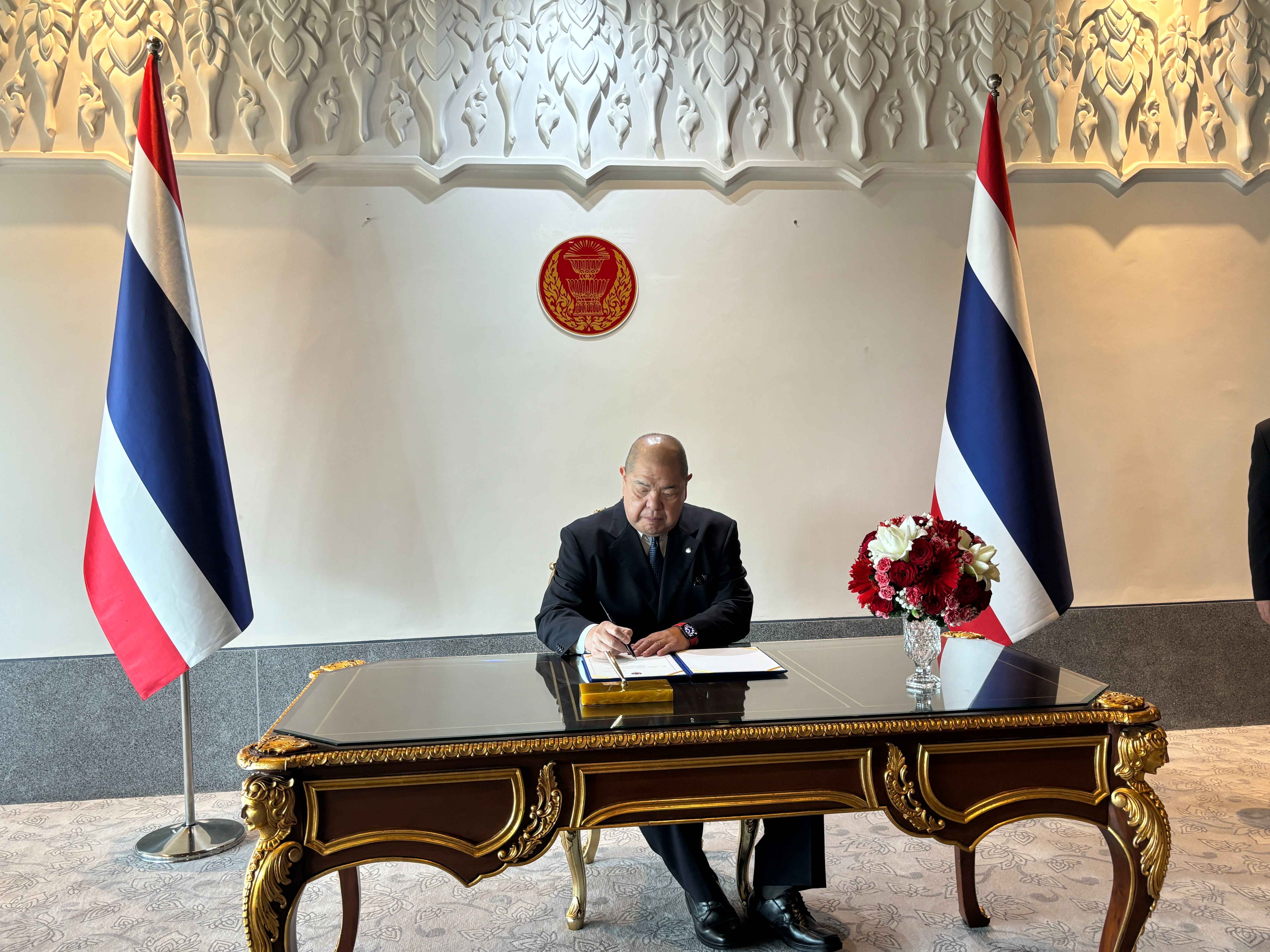 ประธานรัฐสภา ให้การรับรองประธานสมาคมซูโม่ญี่ปุ่น หนุนแลกเปลี่ยนวัฒนธรรมผ่านกีฬา 3