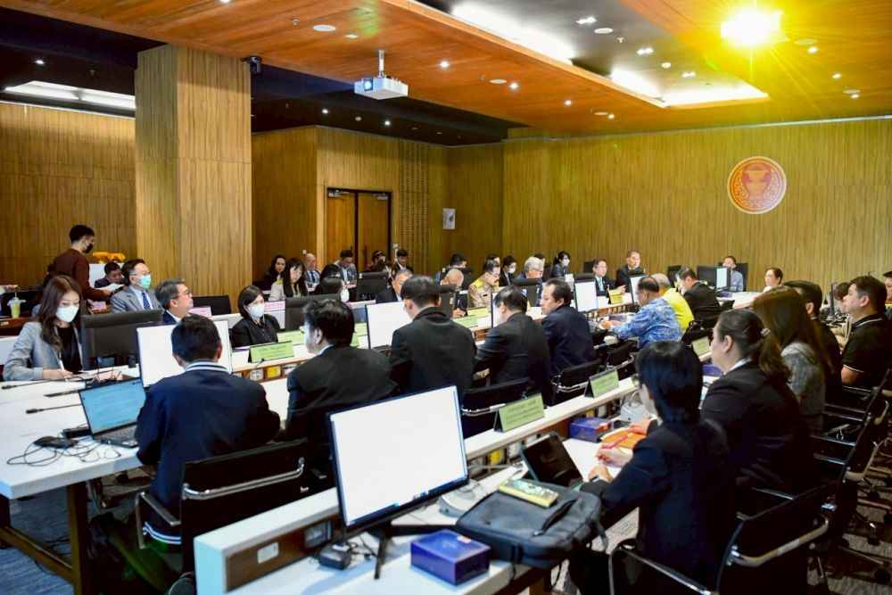 กมธ. การเทคโนโลยีสารสนเทศฯ วุฒิสภา พิจารณาการเตรียมความพร้อมและพัฒนาระบบแจ้งเตือนภัยของประเทศ 3