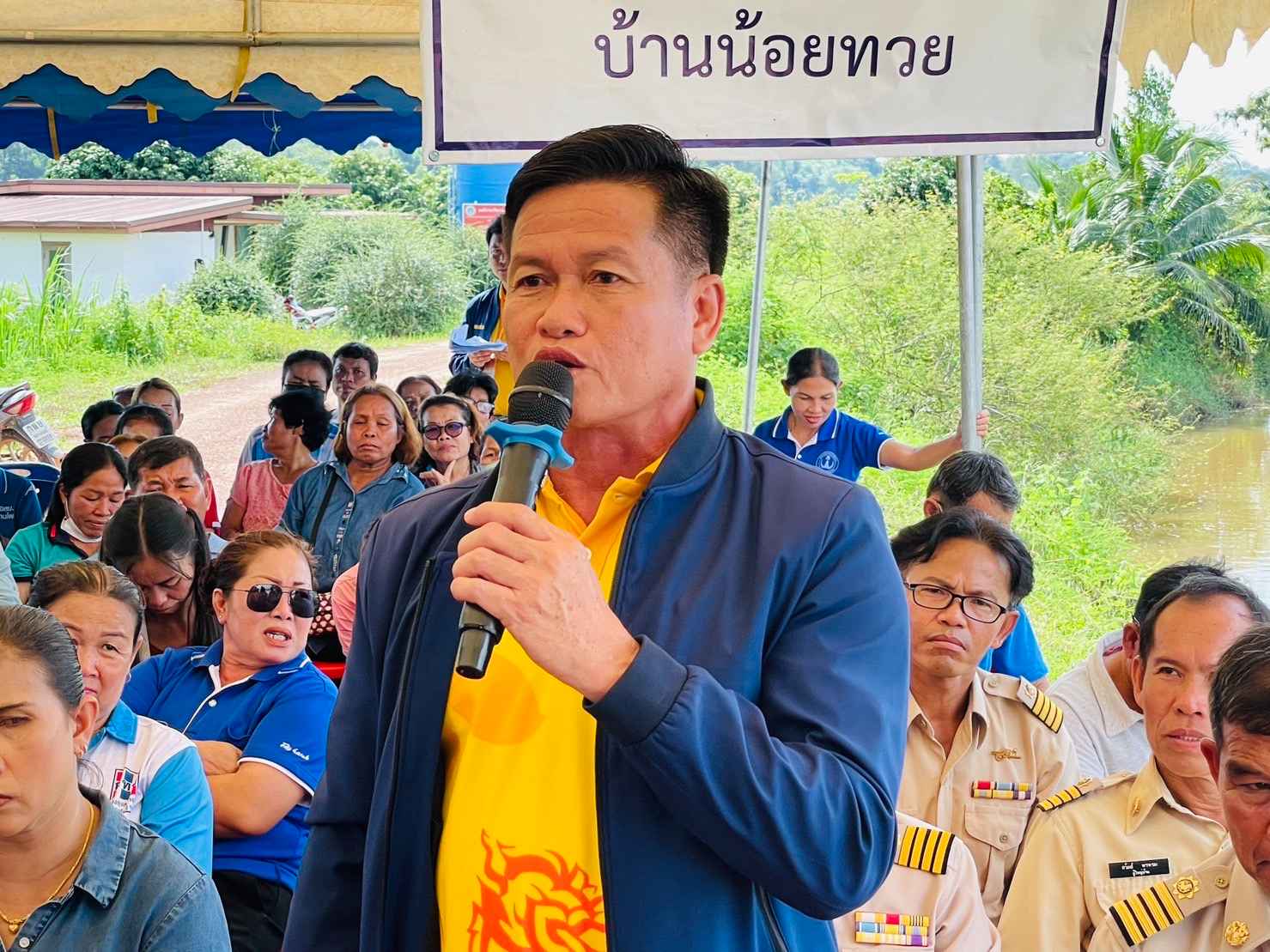 สว.พบประชาชน ลงพื้นที่จังหวัดภาคตะวันออกเฉียงเหนือ (ตอนบน) ติดตามการดำเนินงานโครงการชลประทานห้วยตับแฮด จ.นครพนม 4