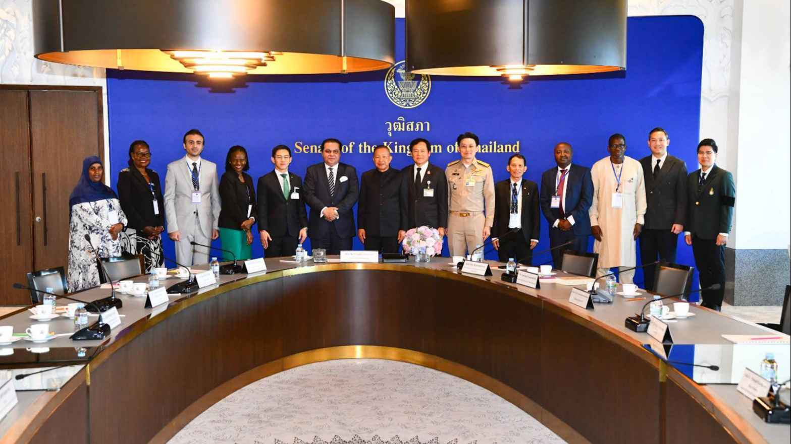ประธานวุฒิสภา ให้การรับรองคณะกรรมการบริหารเครือข่ายสถาบันฝึกอบรมรัฐสภาระดับโลก มุ่งส่งเสริมความร่วมมือ แลกเปลี่ยนเรียนรู้งานรัฐสภาระหว่างประเทศ