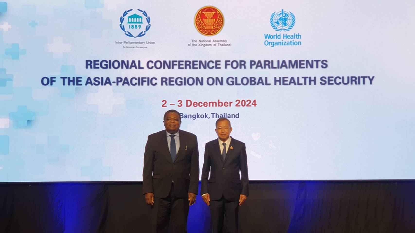 ปิดฉาก การประชุมรัฐสภาภูมิภาคเอเชีย-แปซิฟิก ว่าด้วยความมั่นคงด้านสุขภาพระดับโลก ยกระดับความพร้อมของภาครัฐสภา เสริมระบบสาธารณสุขโลกที่มั่นคง 2