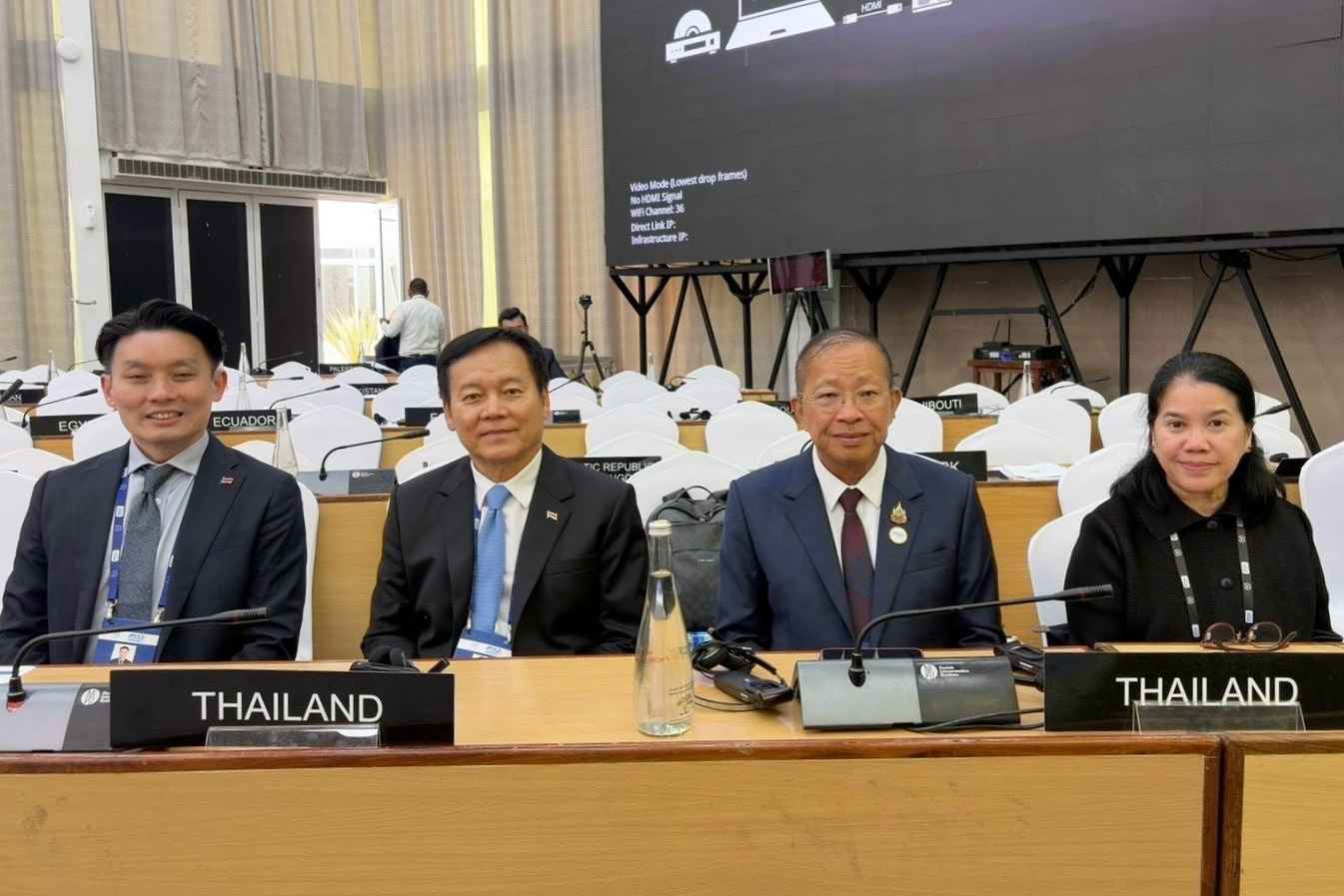 ประธานวุฒิสภา นำคณะผู้แทนรัฐสภาไทยร่วมประชุม IPU วันที่สาม หนุนวาระเร่งด่วนรับมือภัยพิบัติ 3