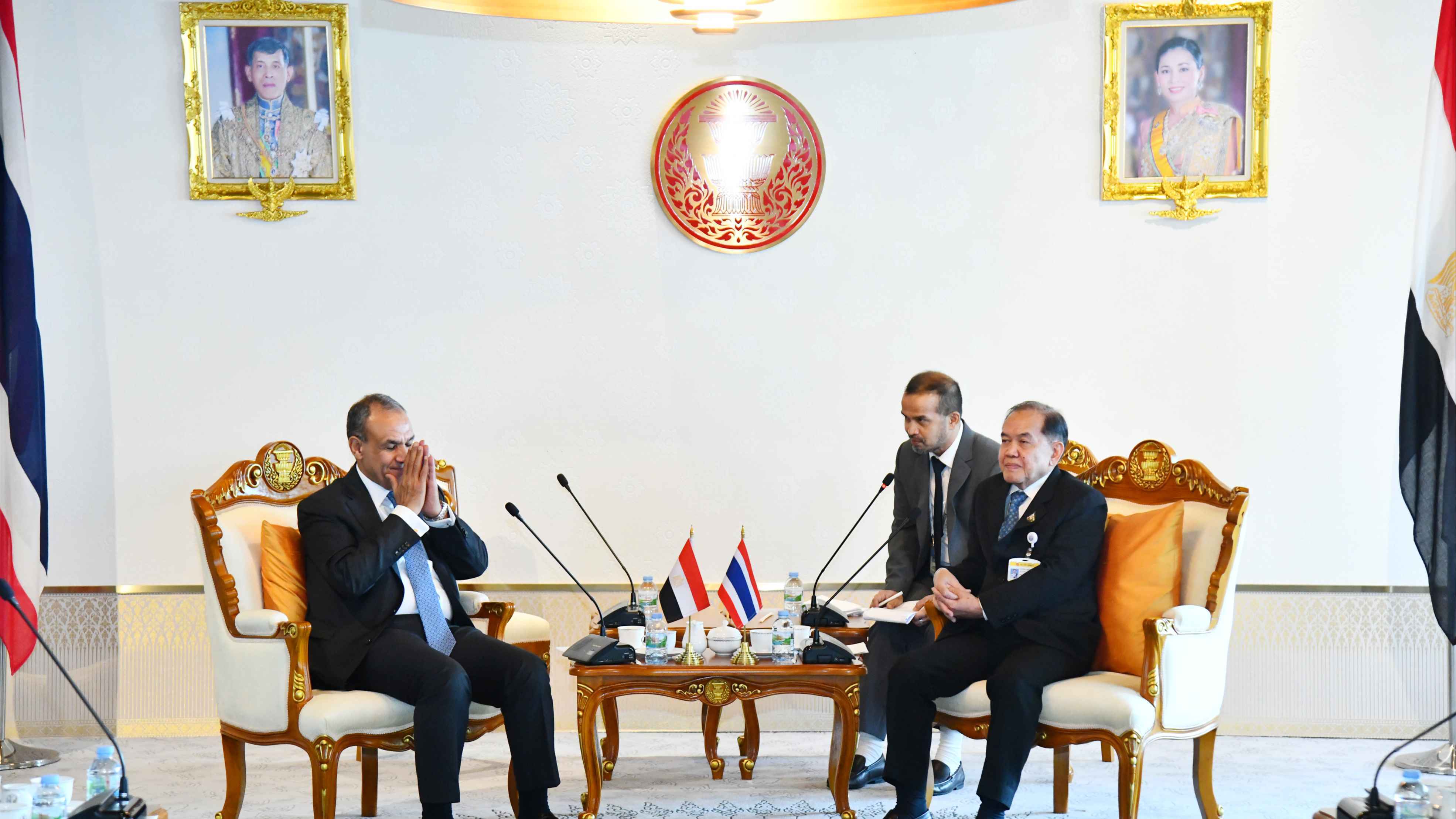 ประธาน กมธ.การต่างประเทศ วุฒิสภา ให้การรับรอง รมว.ต่างประเทศอียิปต์ ในโอกาสหารือแนวทางส่งเสริมความสัมพันธ์และความร่วมมือในทุกมิติ 3