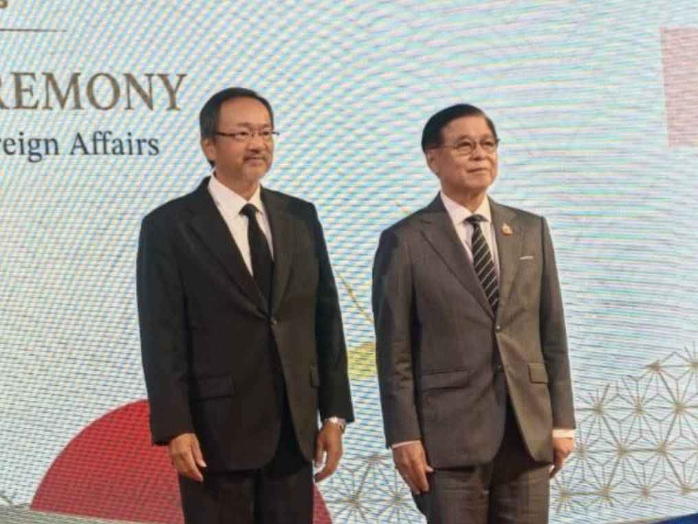 รองประธานกลุ่มมิตรภาพสมาชิกรัฐสภาไทย-ญี่ปุ่น ร่วมงานเปิดตัวตราสัญลักษณ์ครบรอบ 140 ปี ความสัมพันธ์ไทย-กับญี่ปุ่น 3