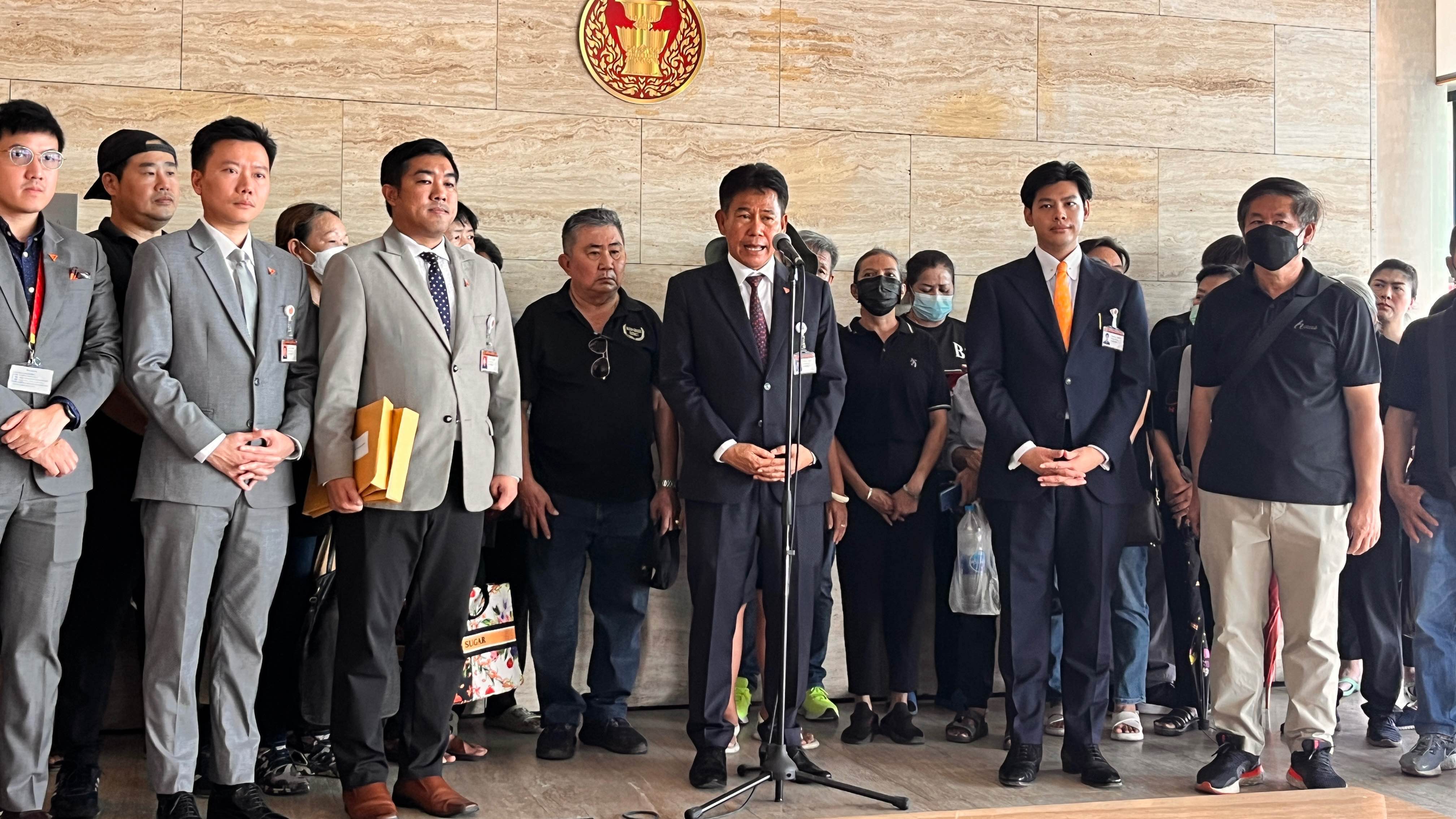 กมธ.ป.ป.ช. สภาผู้แทนราษฎร รับเรื่องร้องเรียนจากผู้ค้าตลาดนัดจตุจักร ขอช่วยยกเลิกสัญญาลิดรอนสิทธิ 2